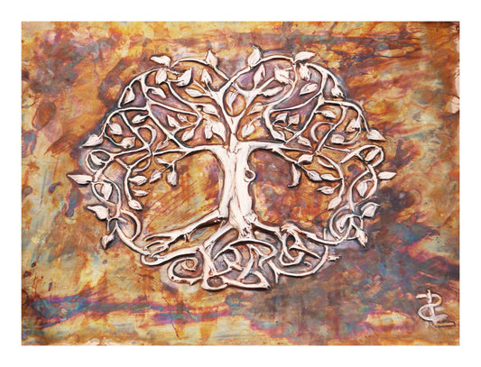 Tree of life celtic knot style